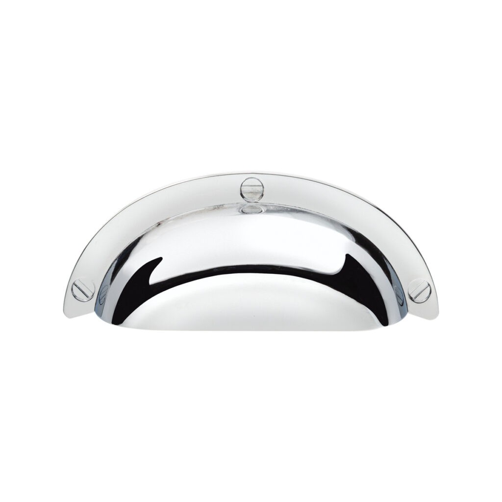 DECORATIVE SCREWS CUP HANDLE POLISHED CHROME