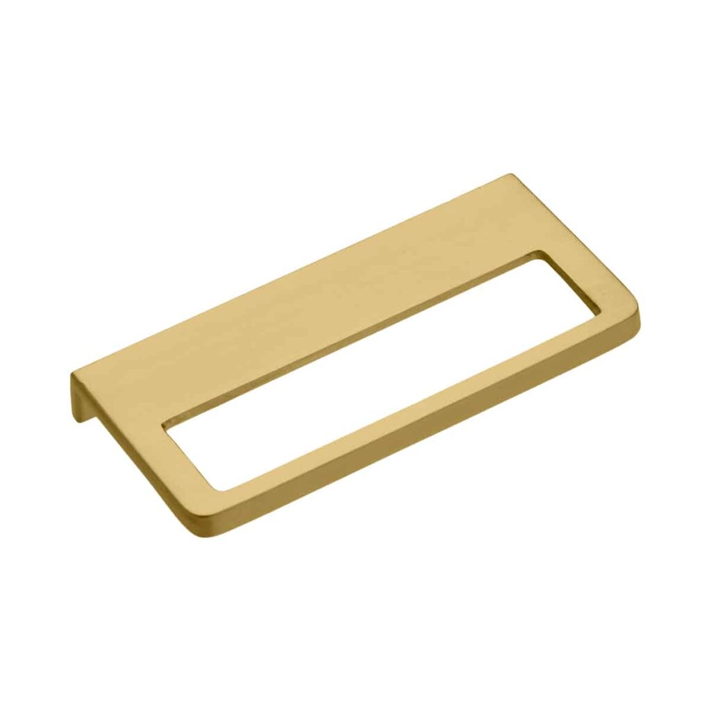 LIP PULL HANDLE SATIN BRASS 64MM