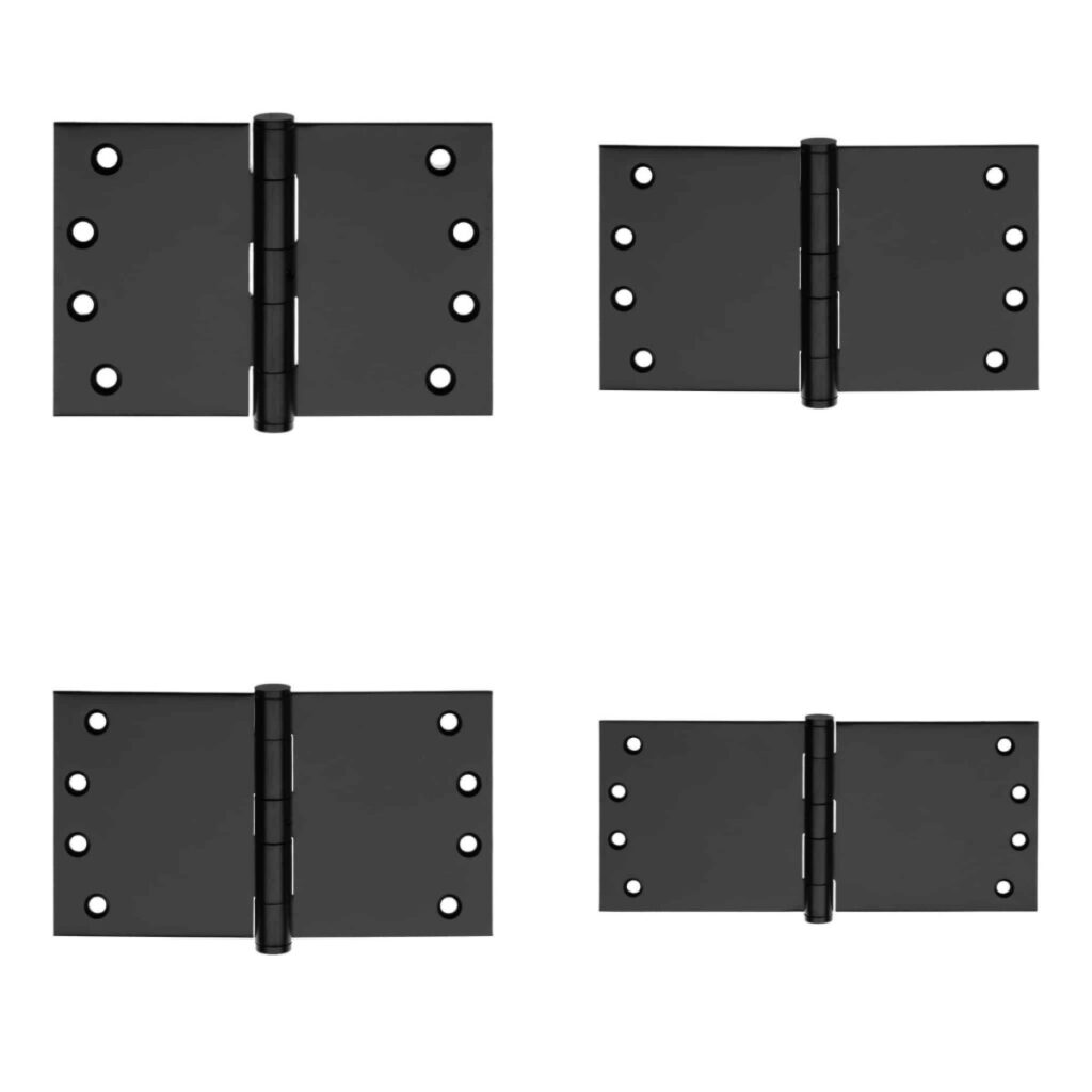 304 Stainless Steel Black Projection Hinge