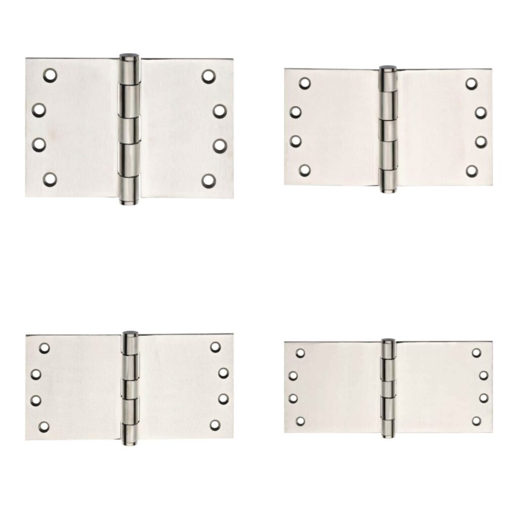 316 Brushed Stainless Steel Projection Hinge