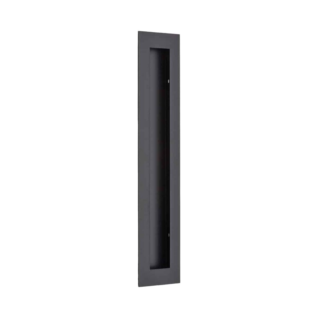 FLUSH HANDLE BLACK 304 250X50X2MM