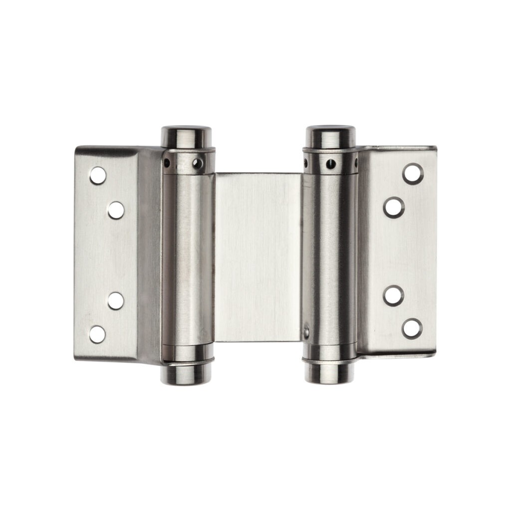 DOUBLE ACTION HINGES 127MM STAINLESS STEEL