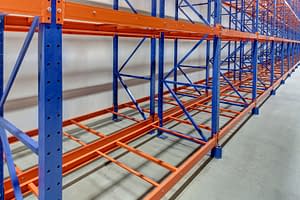 double deep pallet rack