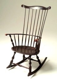 Comb Back Rocking Chair by Peter