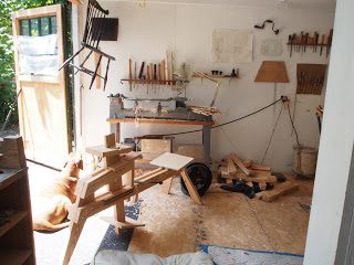 Peter's lathe.