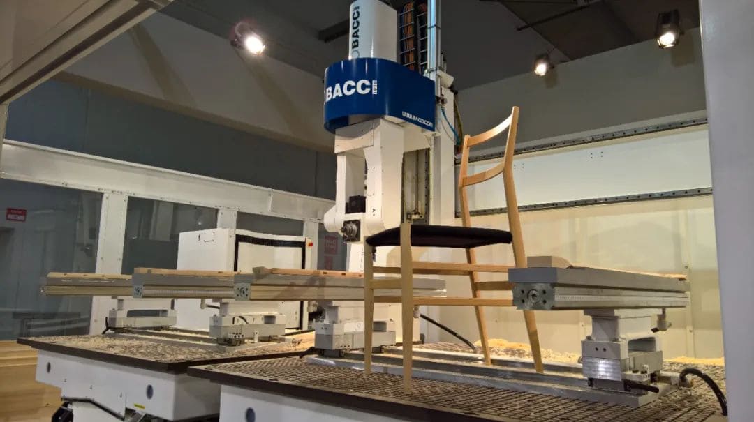 CNC wood routing machine