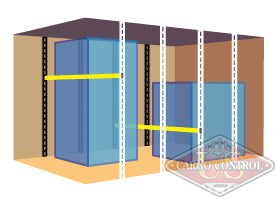 Set up options for E-track shoring beams