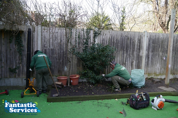 Fantastic Services Help Acol Nursery with a Gardening Service