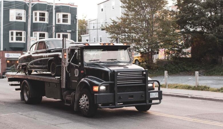 Flatbed Tow Truck