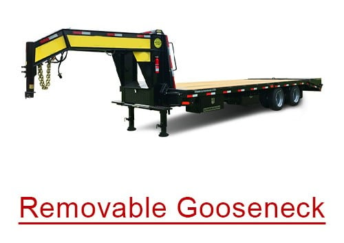 Removable Gooseneck Trailer